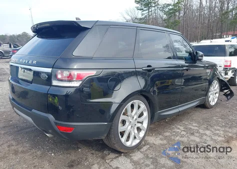 2016 Land Rover Range Rover Sport 3.0L V6 Supercharged Hse z USA, uszkodzony, nr VIN SALWR2VF2GA638577